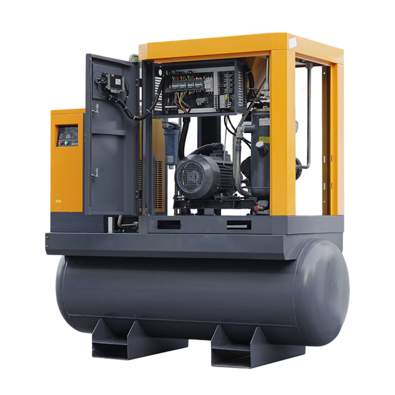 Tank, Dryer,Filter mounted screw compressor
