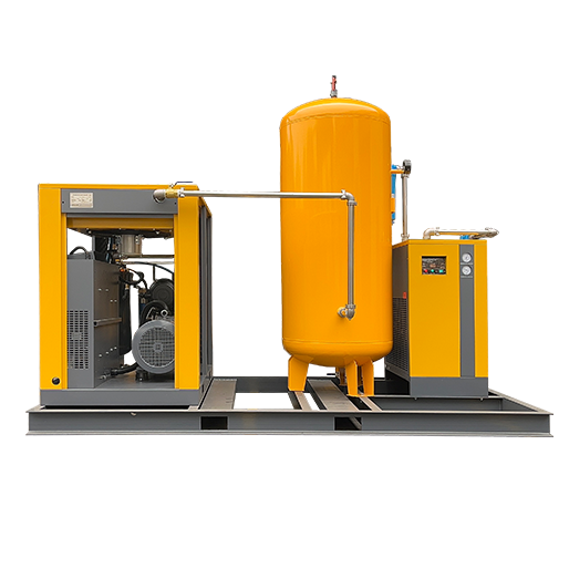Skid-Mounted Air Compressor 30-100HP